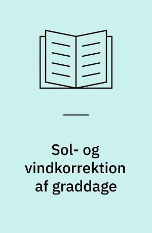 Sol- og vindkorrektion af graddage