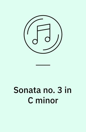 Sonata no. 3 in C minor : op. 45, for violin and piano. Sonata no. 1 in F major, op. 8, for violin and piano