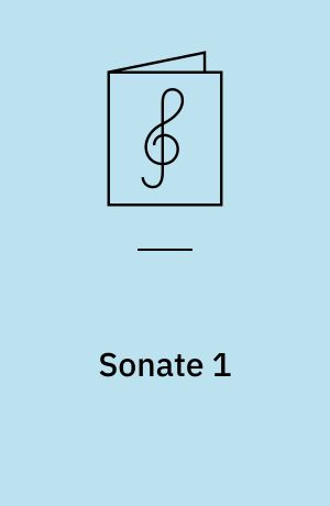 Sonate 1 : für 2 Alt-f'- Blockflöten