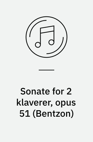Sonate for 2 klaverer, opus 51: Koncert for 2 klaverer, opus 334: Koncert for fløjte og orkester nr. 2, opus 338: Kvartet for 4 fløjter nr. 3, opus 368