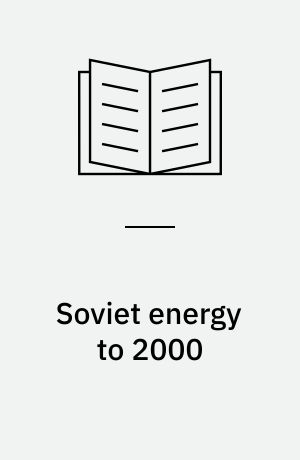 Soviet energy to 2000