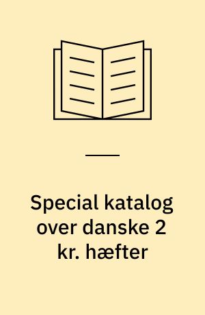 Special katalog over danske 2 kr. hæfter
