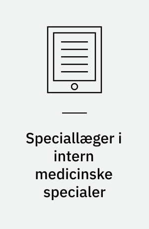 Speciallæger i intern medicinske specialer