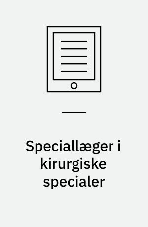 Speciallæger i kirurgiske specialer