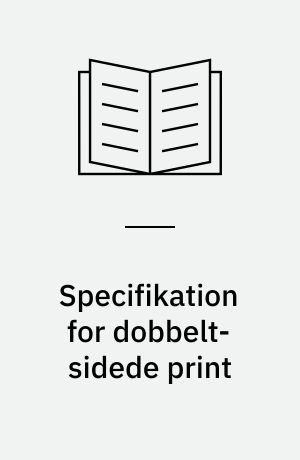 Specifikation for dobbelt-sidede print