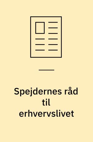 Spejdernes råd til erhvervslivet