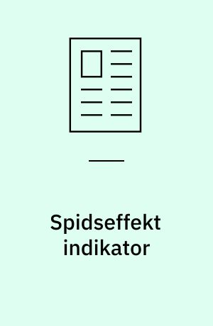 Spidseffekt indikator