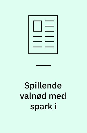 Spillende valnød med spark i : minihøjttaler DynaMite Koss M/80