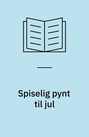 Spiselig pynt til jul
