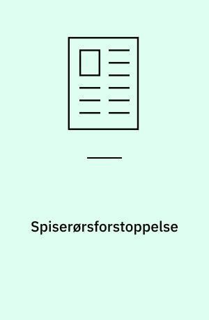 Spiserørsforstoppelse
