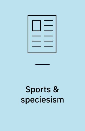 Sports & speciesism