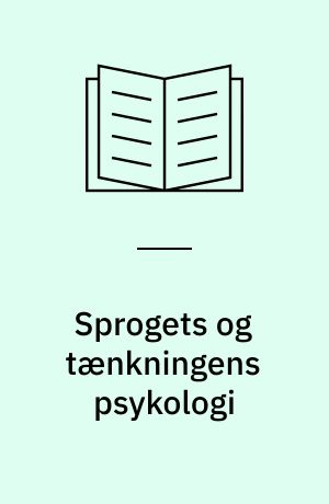 Sprogets og tænkningens psykologi