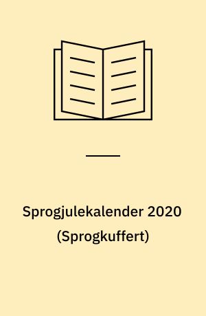 Sprogjulekalender 2020