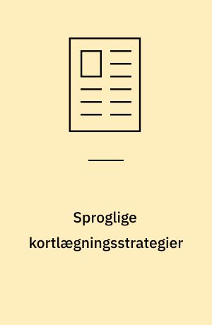 Sproglige kortlægningsstrategier