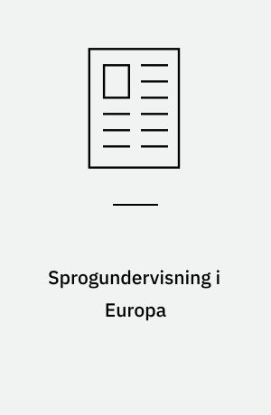 Sprogundervisning i Europa