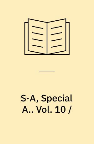 S·A, Special A.. Vol. 10 /