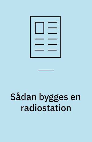 Sådan bygges en radiostation