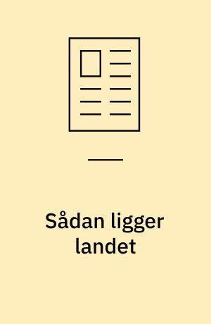 Sådan ligger landet