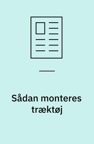 Sådan monteres træktøj