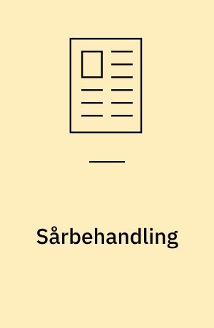 Sårbehandling