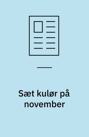Sæt kulør på november