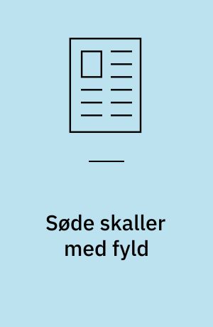 Søde skaller med fyld