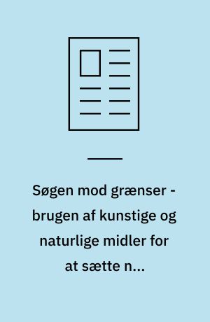 Søgen mod grænser - brugen af kunstige og naturlige midler for at sætte nye idrætsrekorder