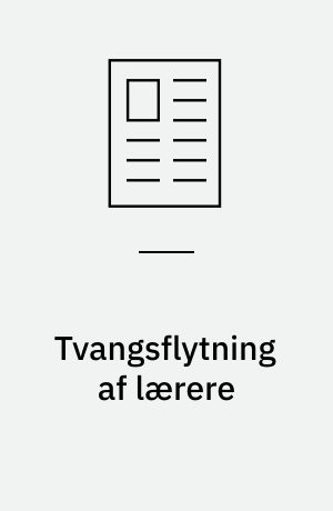 Tvangsflytning af lærere