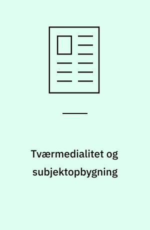 Tværmedialitet og subjektopbygning : et maleri af Elke Krystufek