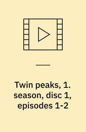 Twin peaks, 1. season, disc 1, episodes 1-2