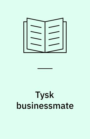 Tysk businessmate : tysk parlør til forretningsrejsen
