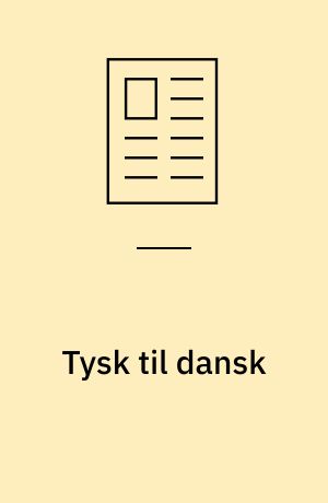 Tysk til dansk