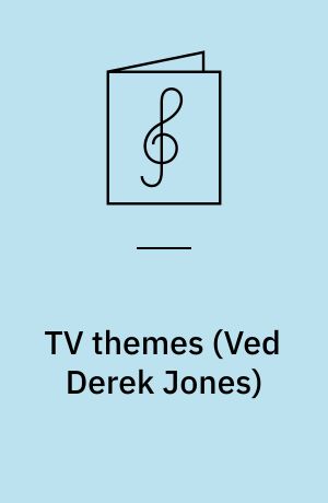 TV themes : for keyboard med becifring, delvis med underlagt tekst