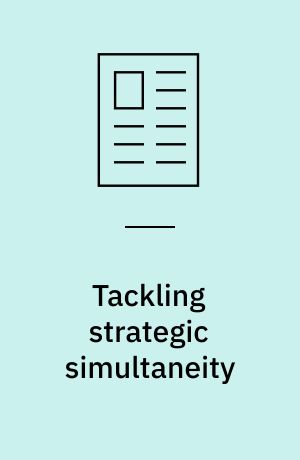 Tackling strategic simultaneity : what NATO could do to adapt to the new multitude of threats