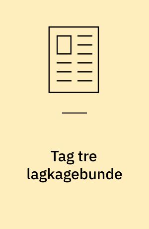 Tag tre lagkagebunde