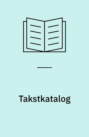 Takstkatalog : DRG 2000