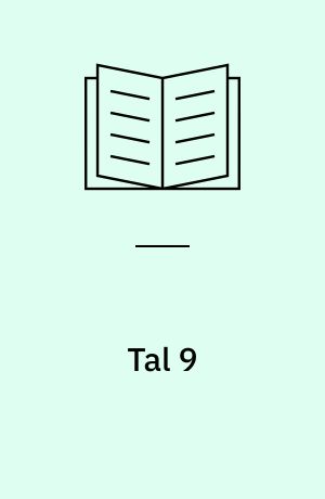 Tal 9 : aktivitetshæfte