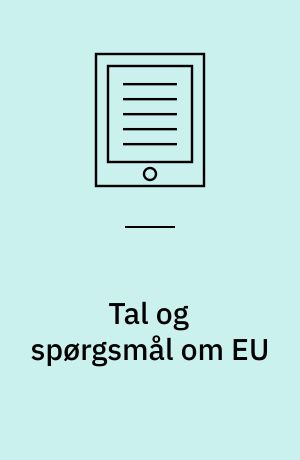 Tal og spørgsmål om EU