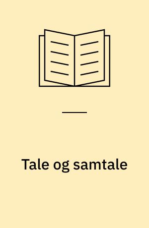 Tale og samtale