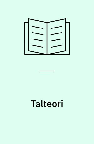 Talteori