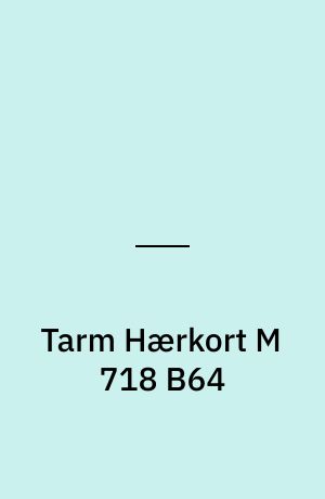 Tarm Hærkort M 718 B64 : Danmark 1:50 000 (2 cm)