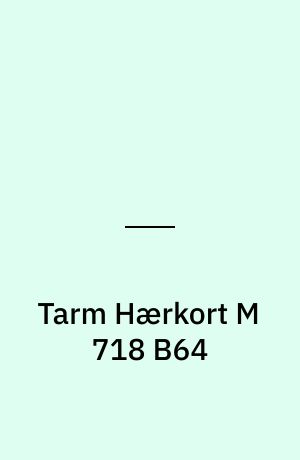 Tarm Hærkort M 718 B64 : Danmark 1:50 000 (2 cm)