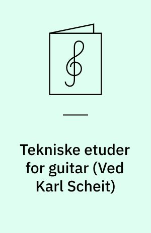 Tekniske etuder for guitar