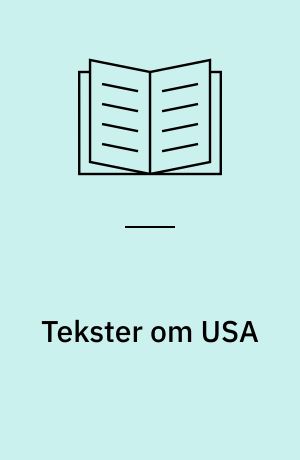 Tekster om USA : en antologi