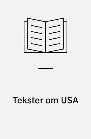Tekster om USA : en antologi