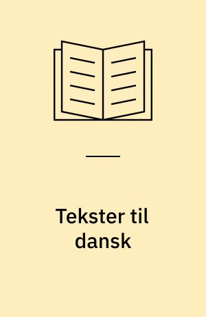Tekster til dansk : noveller