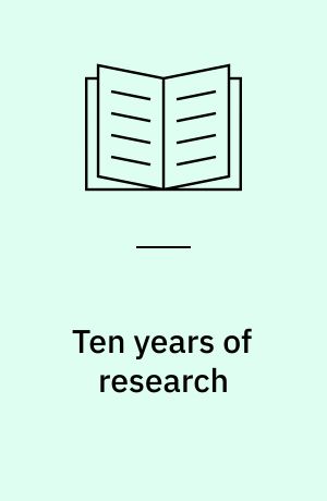 Ten years of research : achievements of the National Center for the Study of Writing and literacy