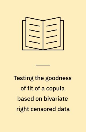 Testing the goodness of fit of a copula based on bivariate right censored data