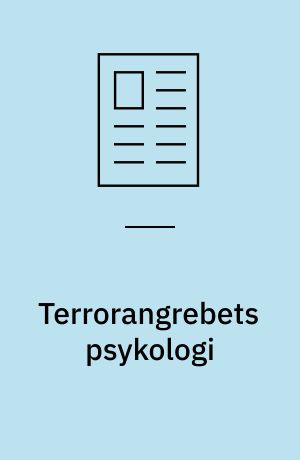 Terrorangrebets psykologi