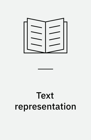 Text representation : Linguistic and psycholinguistic aspects